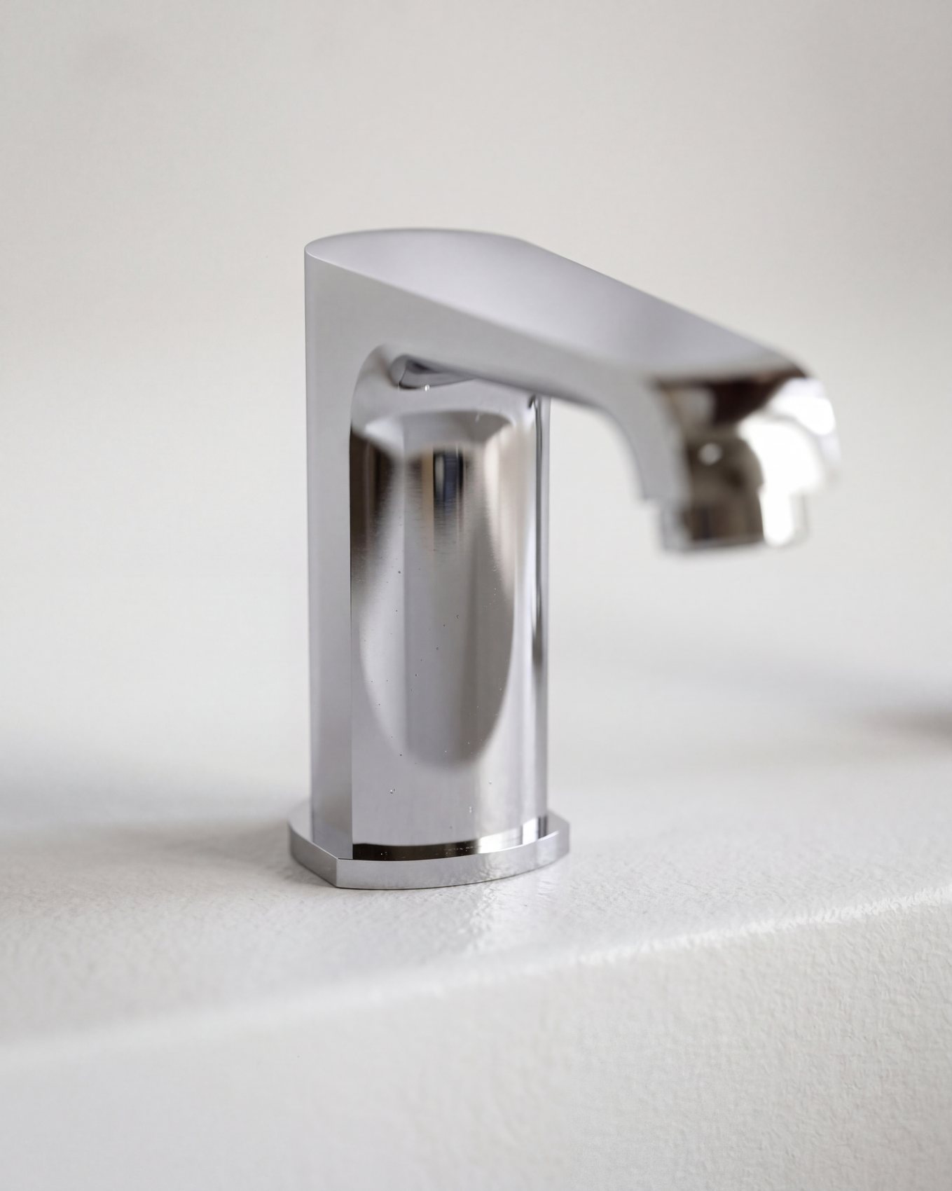 Bath fixtures in chrome