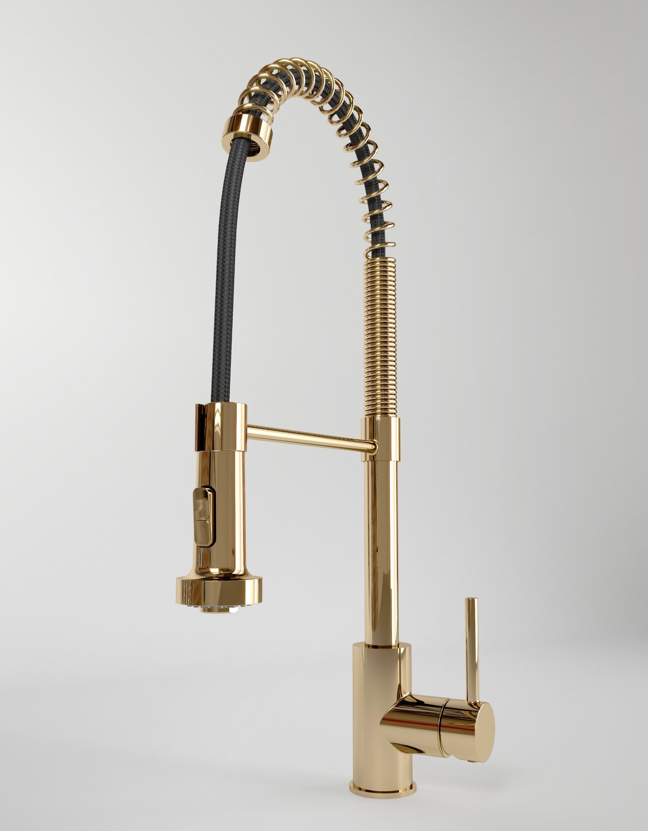 Polished brass finish